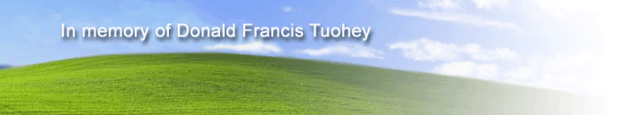 in memory of donald francis tuohey